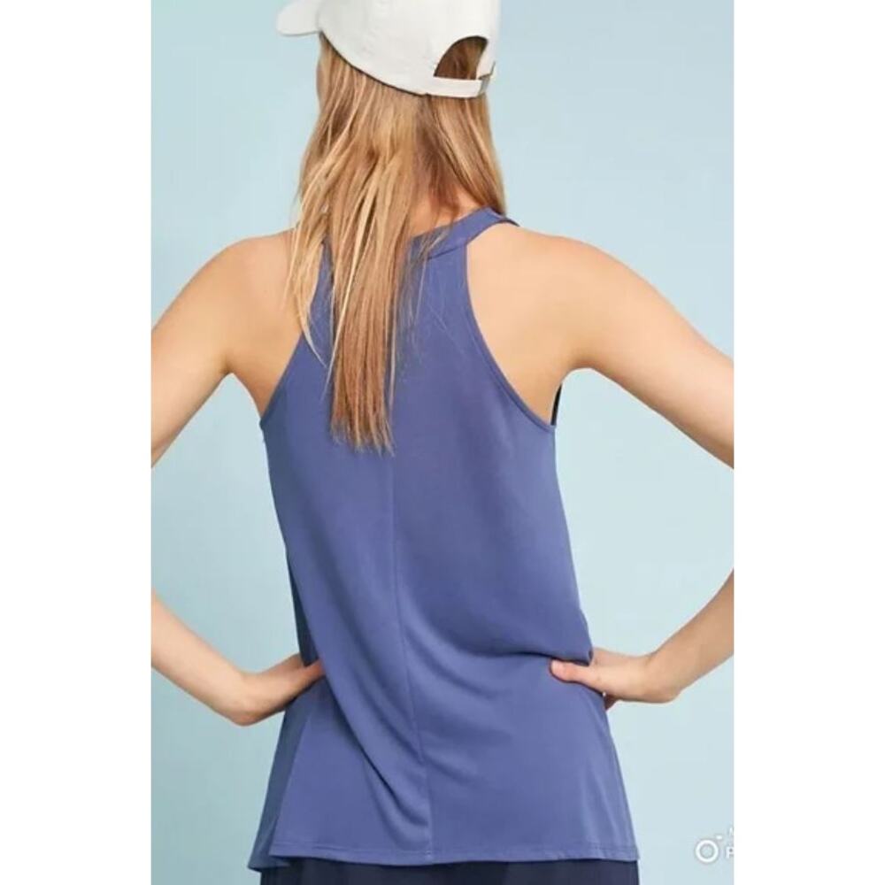 Anthropologie COA Recline V-neck Tank Top - Brown - Size L - Picture 3 of 9